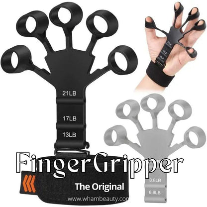GripForce Handmuskeltrainer - Fingertrainer mit 6 Widerstandsniveaus für optimale Griffkraft-2