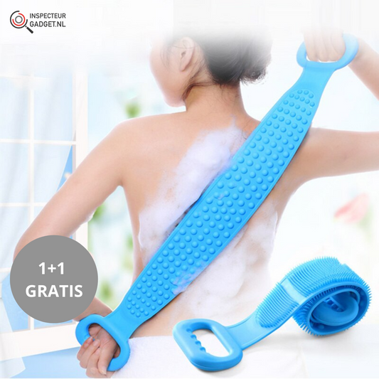 Massage Pinsel Pro - Intensives Körperpeeling Für Strahlende Haut, Silikon, Hygienisch-1