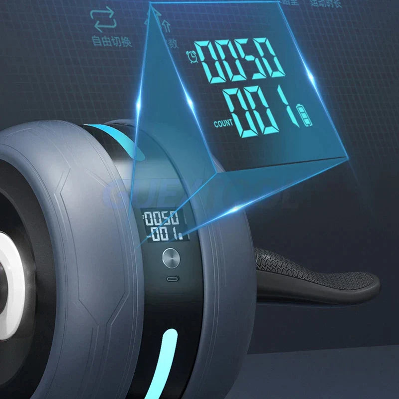 CorePro Bauchmuskelrad mit Automatischer Rückprallfunktion und Intelligenter Zählung für Effektives Krafttraining-6