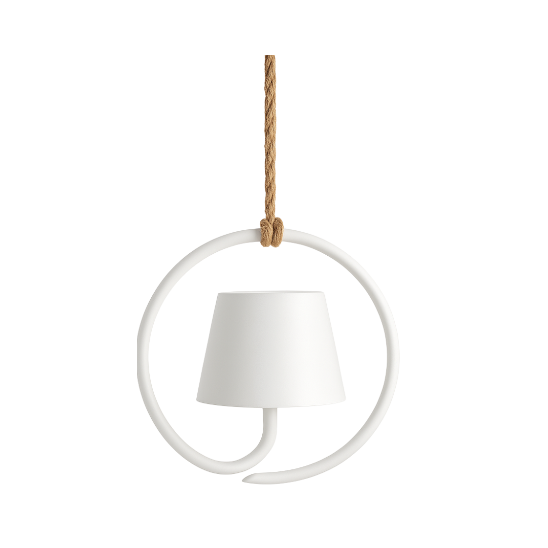 LUMIPEND – Wiederaufladbare LED-Pendelleuchte für Innen- & Außenbereiche
