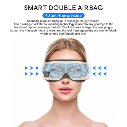 Eyeglow Smart 6D Augenmassagegerät mit Airbag-Technologie und Musikfunktion-4