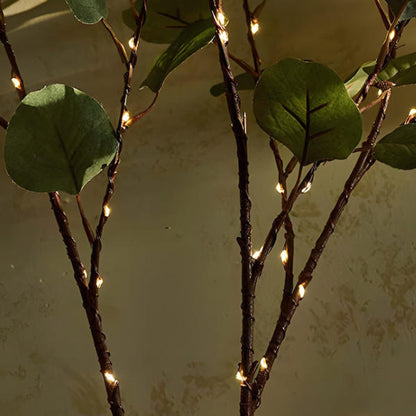 Elegantes Lichtkabel mit Olivenzweig-Design und 120 Warmweißen LEDs für eine Bezaubernde Atmosphäre-4
