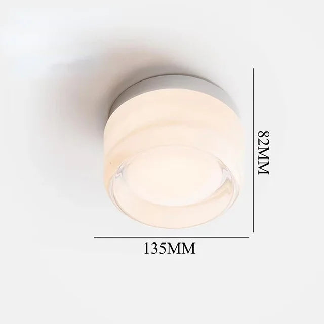 Wandleuchte Schwarz 30 cm 12W Aluminium LED-1