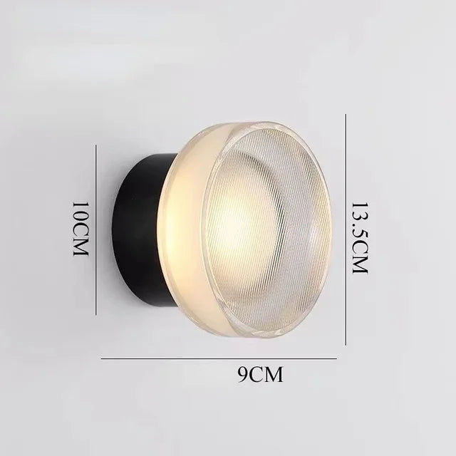 Variant image for Wandleuchte Schwarz 30 cm 12W Aluminium LED-6