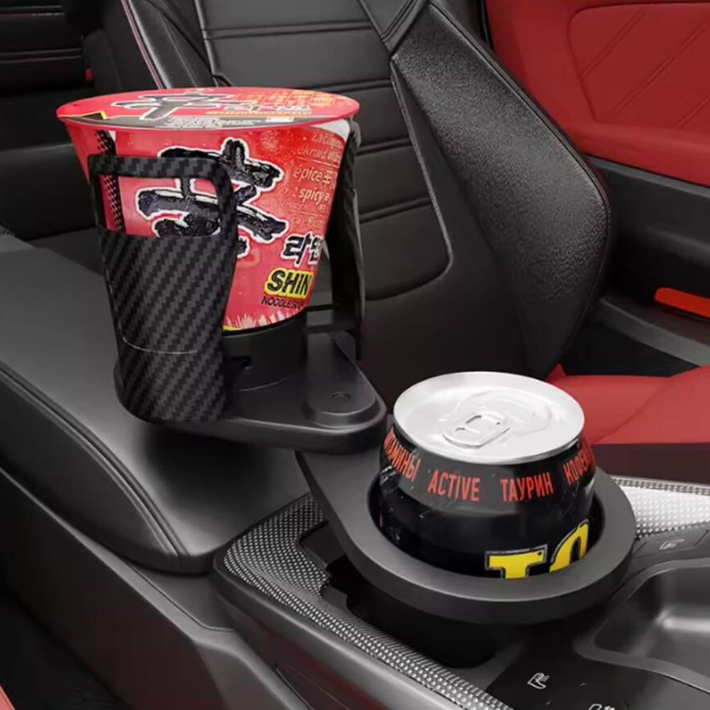 CUPSWIVEL – 360° drehbarer Auto-Becherhalter für Doppelgetränke