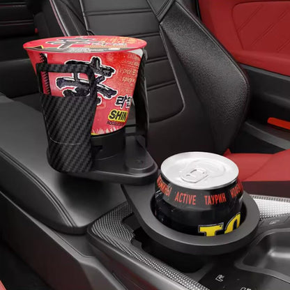 CUPSWIVEL – 360° drehbarer Auto-Becherhalter für Doppelgetränke