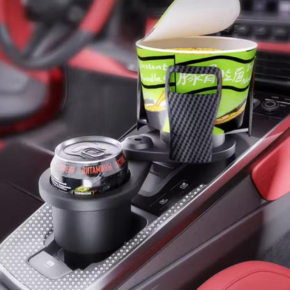 CUPSWIVEL – 360° drehbarer Auto-Becherhalter für Doppelgetränke