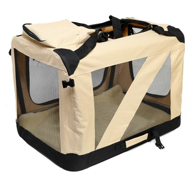 Nomad Pet Pod - Luxus tragbarer Korb für Haustiere-5