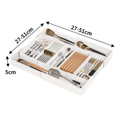 Variant image for Vielseitiger Küchenschubladen Organizer – Praktischer Küchen Organizer für Besteck und Utensilien-2