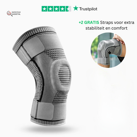 Power Pro Kniebandage Sport mit Silikonkissen für Stabilität und Komfort-1
