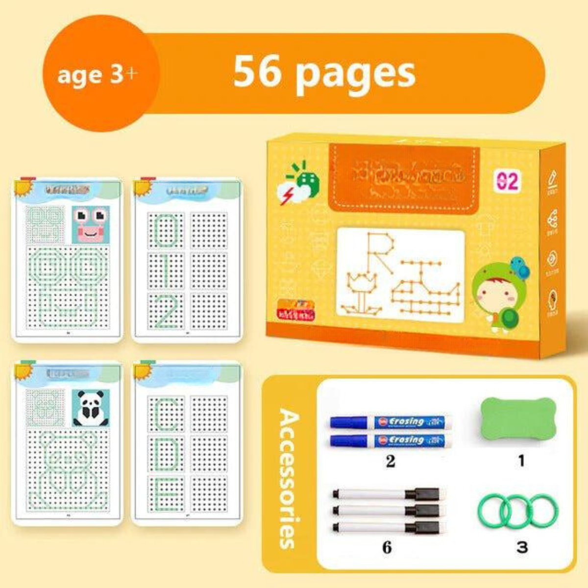 Variant image for Interaktives Lernbuch für Kinder – MagicBook zur Förderung von Lesen, Schreiben und Kreativität-2