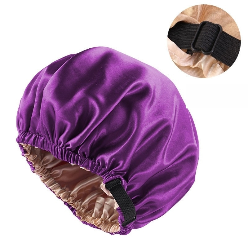 Variant image for Satinglow - Luxuriöse Haarkappe aus Satin für optimalen Haarschutz nachts-2