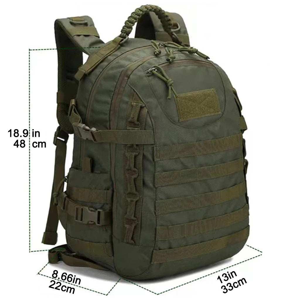 TrekForce Tactical Rucksack – Wasserdichter Outdoor-Rucksack für Jagd & Camping