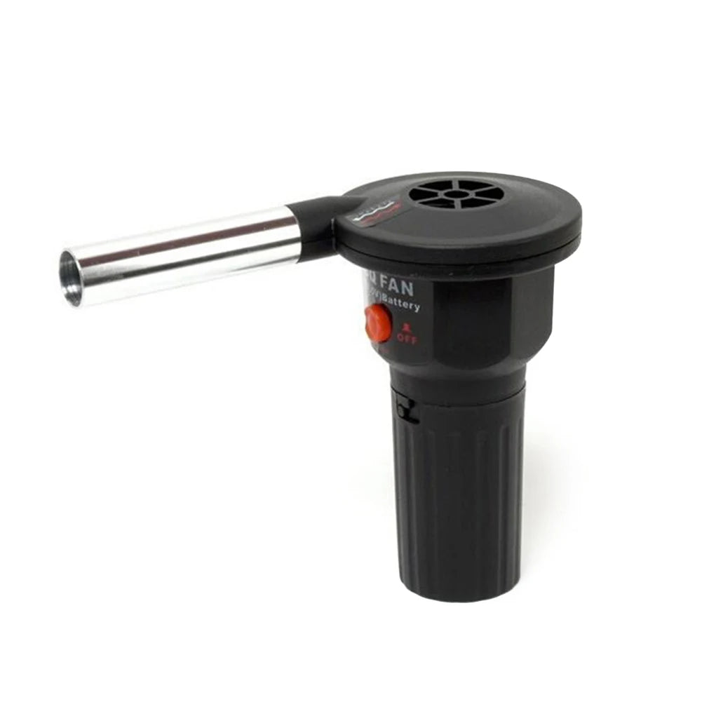 Portable Grill Blower – Tragbarer Feuerbalg aus Aluminium für schnelles Anzünden