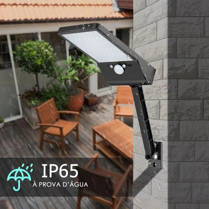 LumiGuard Solarstrahler – LED-Außenlicht mit Bewegungssensor & Fernbedienung