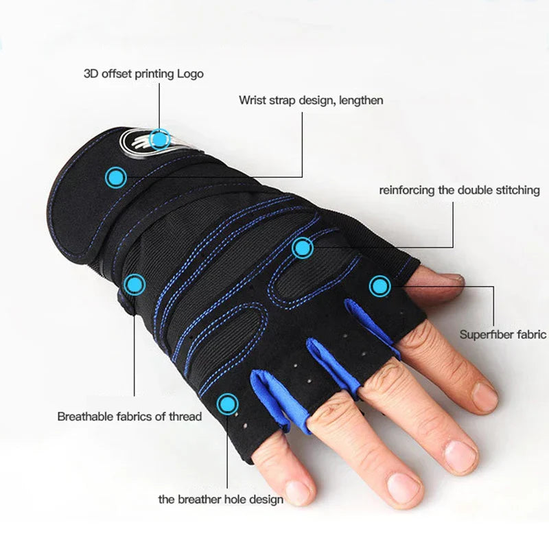 FITFLEX Damen Trainingshandschuhe - Schockresistent, Atmungsaktiv, Handgelenkunterstützung für Krafttraining-5
