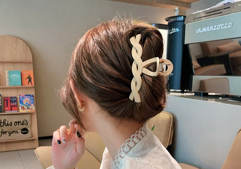 Elegantes Nackthaarzubehör Set - 3 Modische Haarclips Für Alle Haartypen-4