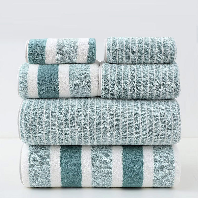 LuxusKoralle Badetuch-Set – Ultraweich & Absorbierend für ultimativen Komfort