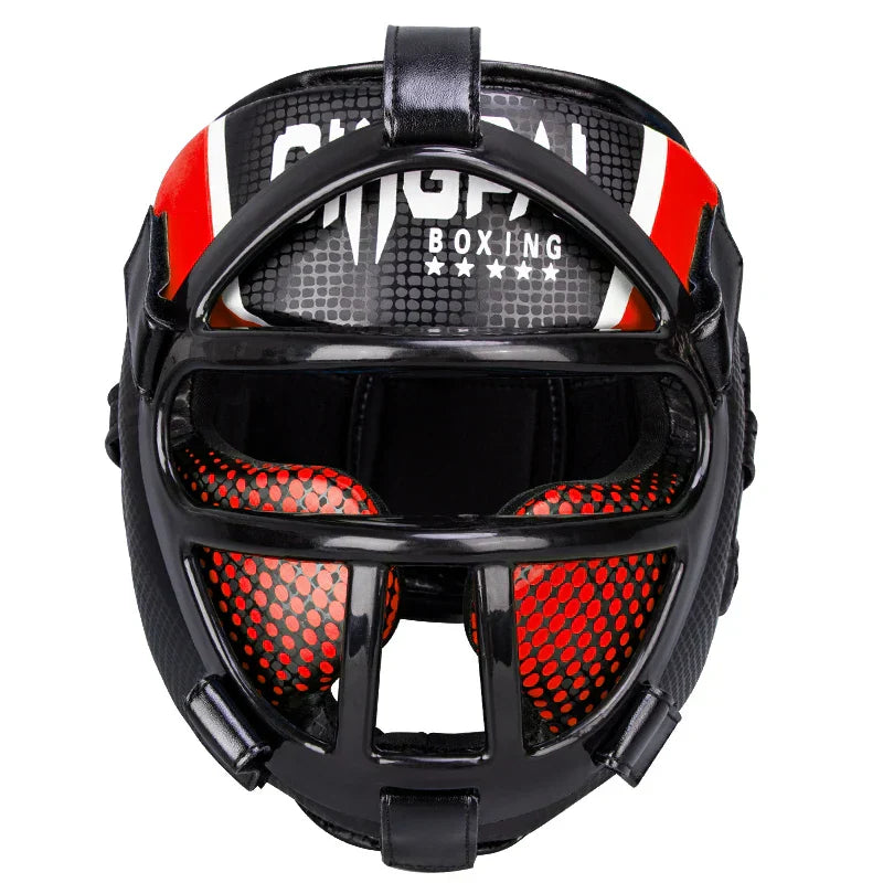 Variant image for FightGuard - Premium Kopfschutzhelm Mit Integrierter Gesichtsmaske Für Kickboxen-1