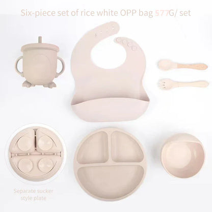  Siliconebaby Set-Complete 6-Teile-Lebensmittel für Babys-4
