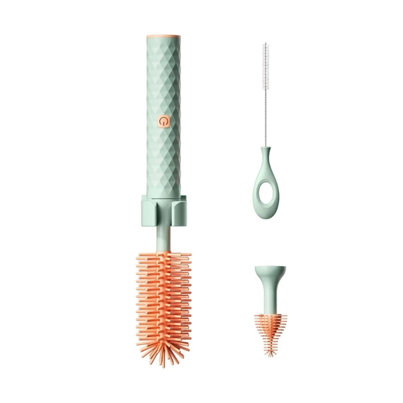 Variant image for Automatischer Flaschenreiniger mit Silikonborsten – Effizientes Flaschen Reinigen für hygienische Sauberkeit-1