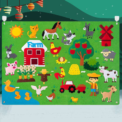 ImagiFelt Playboard – Kreatives Fühlspiel für Kinder zur Förderung der Fantasie