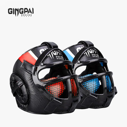 FightGuard - Premium Kopfschutzhelm Mit Integrierter Gesichtsmaske Für Kickboxen-2
