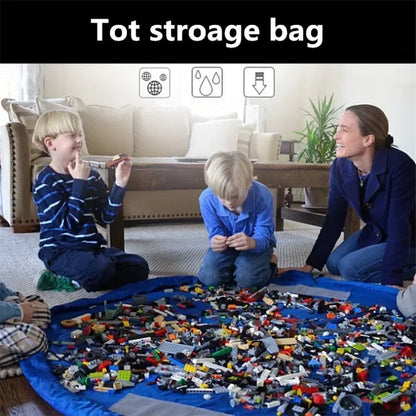Spielzeugkissen & Organizer – Vielseitige Spielzeugspeichertasche und Spielmatte für Kinder-2