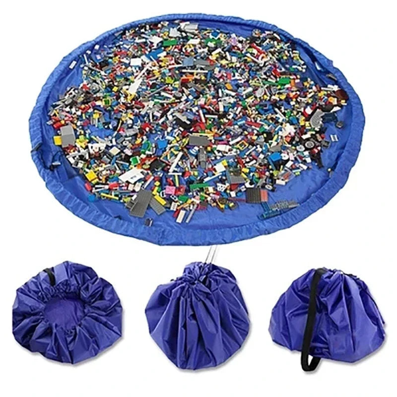 Spielzeugkissen & Organizer – Vielseitige Spielzeugspeichertasche und Spielmatte für Kinder-1