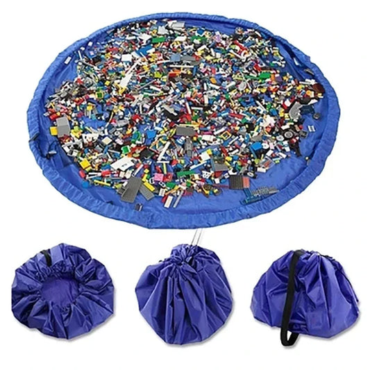 Spielzeugkissen & Organizer – Vielseitige Spielzeugspeichertasche und Spielmatte für Kinder-1