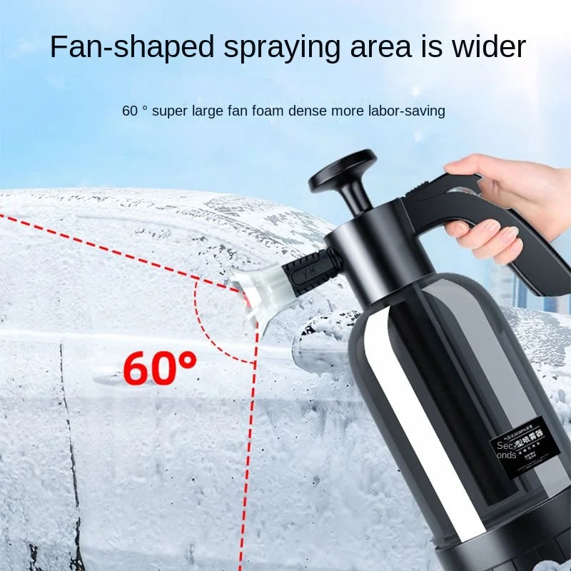 CleanPro 2L Schaumzerstäuber – Handpumpe für vielseitige Reinigungsaufgaben