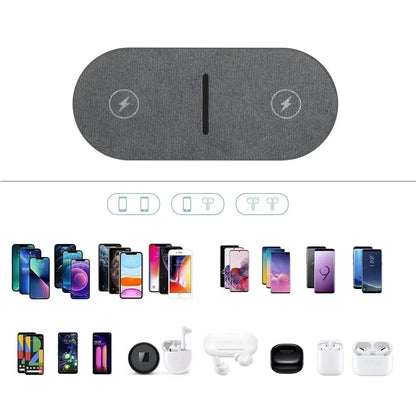 Drahtlose Ladestation 40W – Schnelles Laden für iPhone & Samsung Galaxy mit elegantem Design-6