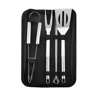 GrillMaster Edelstahl-Utensilienset – Premium Grillwerkzeuge für den Außenbereich