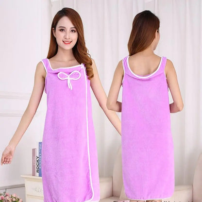 Weicher Damen Bademantel aus Korallenfleece – Flauschig und Atmungsaktiv für Zuhause-4