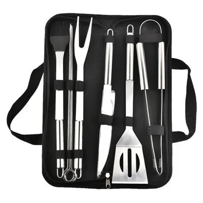 GrillMaster Edelstahl-Utensilienset – Premium Grillwerkzeuge für den Außenbereich