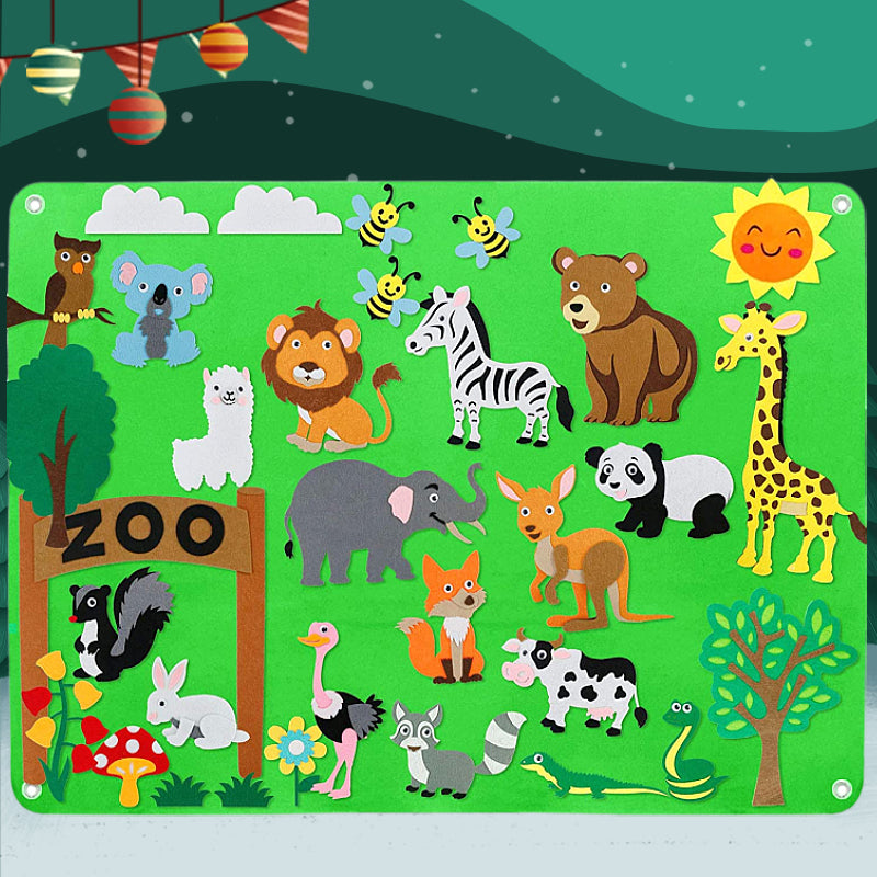 ImagiFelt Playboard – Kreatives Fühlspiel für Kinder zur Förderung der Fantasie
