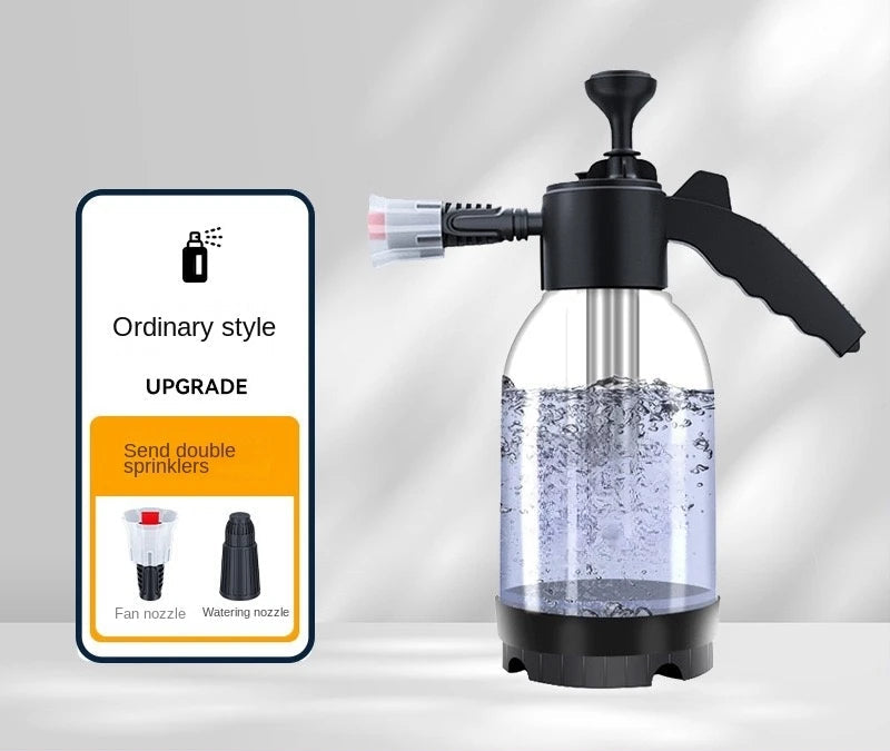 CleanPro 2L Schaumzerstäuber – Handpumpe für vielseitige Reinigungsaufgaben
