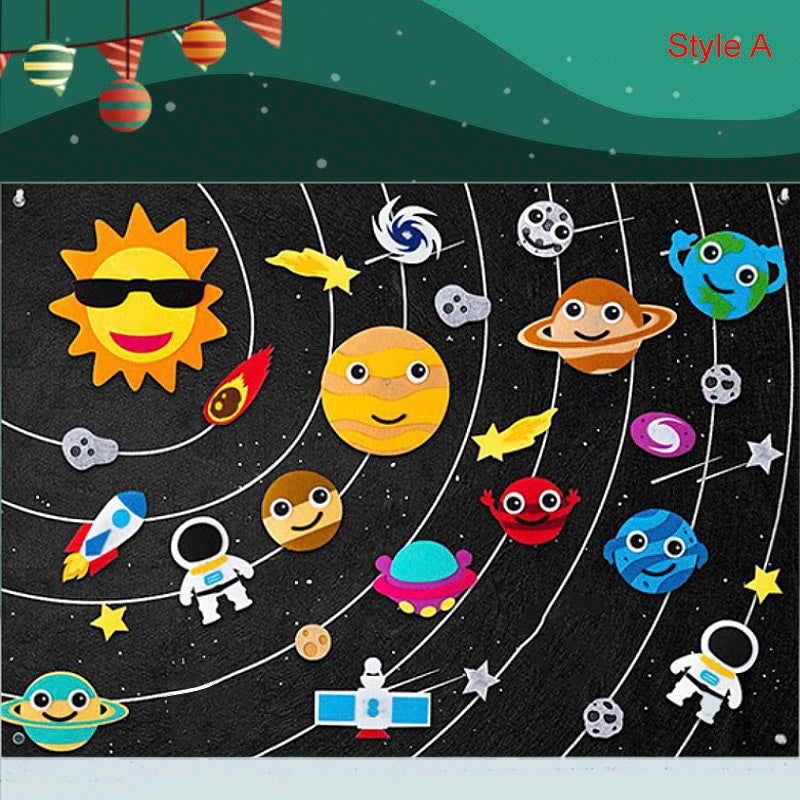 ImagiFelt Playboard – Kreatives Fühlspiel für Kinder zur Förderung der Fantasie