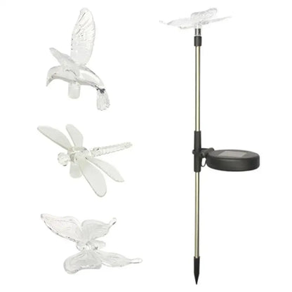 SolarGlow – Schmetterling LED-Gartenlampe