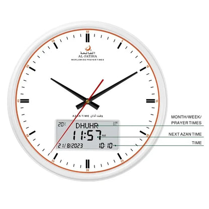 PERTIMERTIME - Smart Wall Clock mit Azan-4