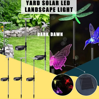SolarGlow – Schmetterling LED-Gartenlampe
