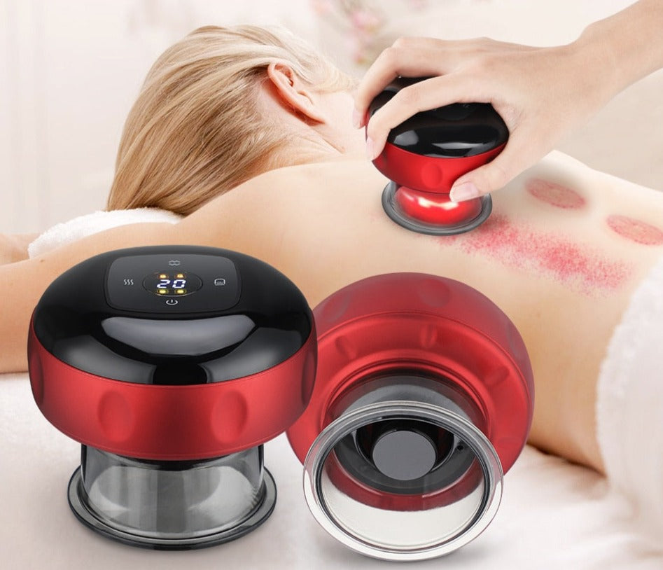 Schröpftherapie-Set Mit Timer - Effektive Schmerzlinderung & Cellulite-Reduktion-1