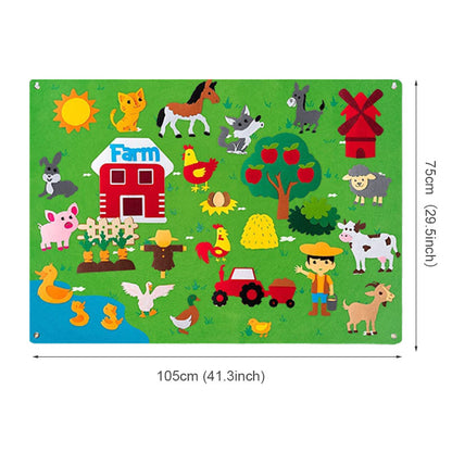 ImagiFelt Playboard – Kreatives Fühlspiel für Kinder zur Förderung der Fantasie