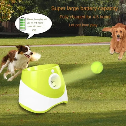 PlayFetch Automatischer Ballwerfer – Wiederaufladbares Hundespielzeug