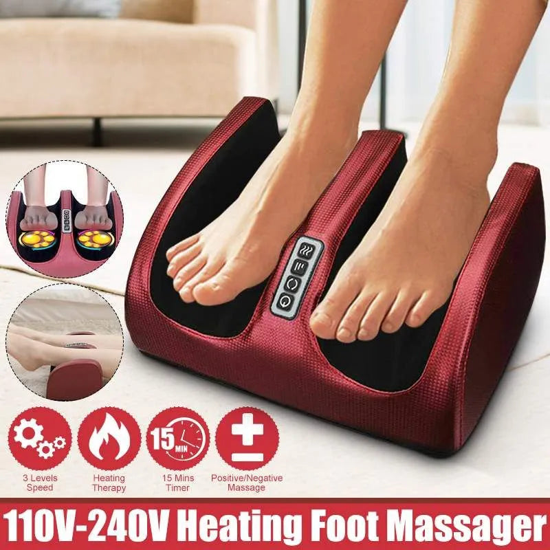 Shiatsu Fußmassagegerät Mit Wärmefunktion - 12 Massagebälle, Einstellbare Intensität, Komfortabel Und Entspannend-3