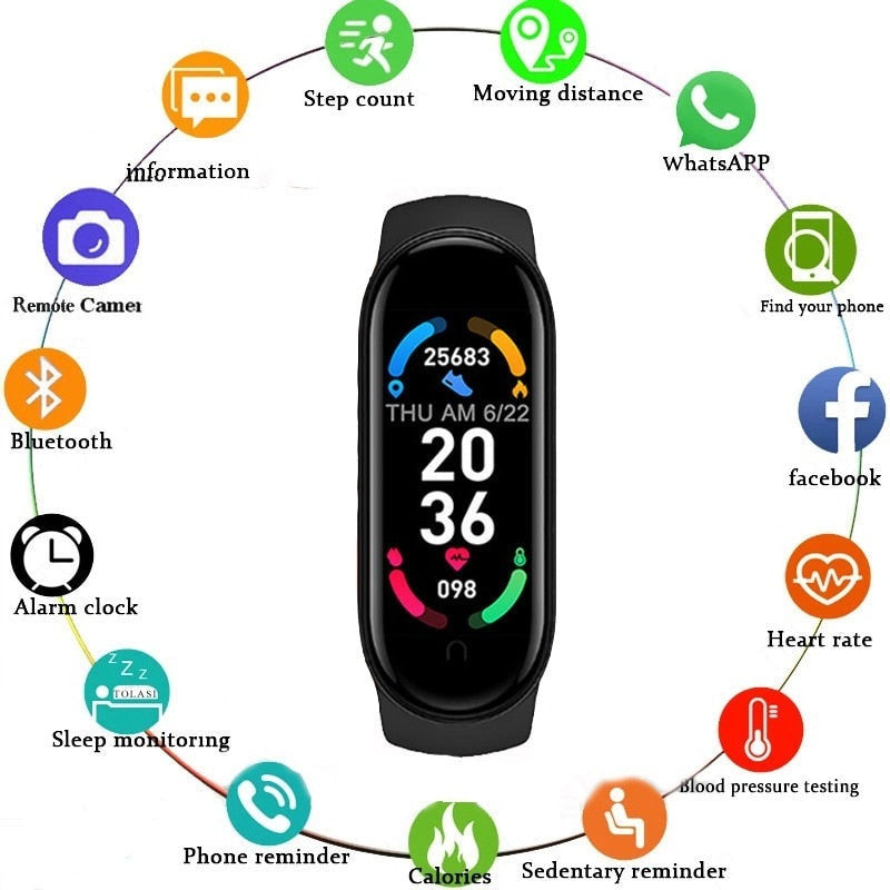 Vardismart - Smarte Bluetooth Uhr mit Gesundheitsüberwachung und 14 Tagen Akku-6