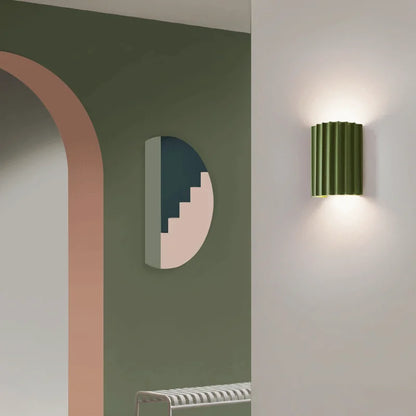 Wandleuchte Schwarz 30x20x12 cm LED Harz Moderne Wandlampe-3