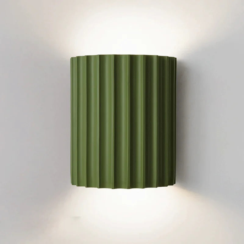 Wandleuchte Schwarz 30x20x12 cm LED Harz Moderne Wandlampe-4