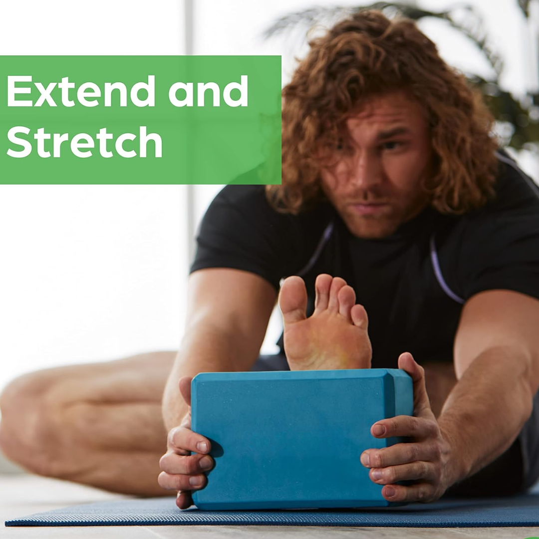 SupportFlex - Anti-Rutsch Yoga Block aus hochwertigem EVA-Schaum für Stabilität und Komfort-5