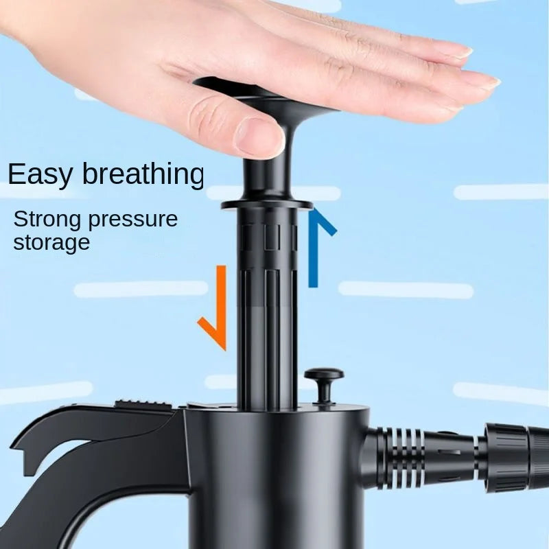 CleanPro 2L Schaumzerstäuber – Handpumpe für vielseitige Reinigungsaufgaben